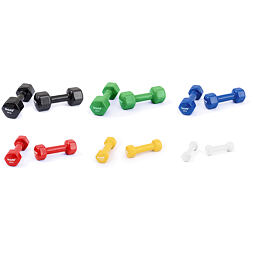 Činky na aerobic TRINFIT VINYL 0,5 - 5 kg