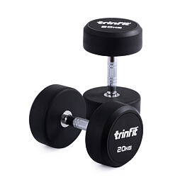 Jednoručná činka TRINFIT STYL LUX od 1 do 50 kg