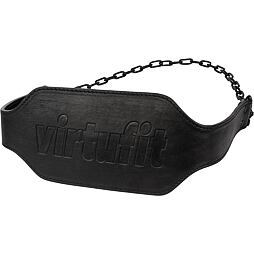 Záťažový opasok VIRTUFIT Leather Dip Belt Pro
