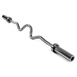 Olympijská os SZ tricepsová CURL BAR