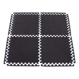 TRINFIT podložka Fitness Puzzle Mat čierna