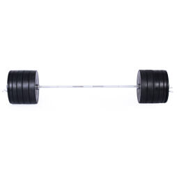 Olympijská činka TRINFIT 220 kg Bumper BLACK