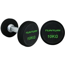 Sada jednoručných činiek TUNTURI Pro PU Dumbbell 2-12 kg (10 párov)