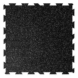 Podlaha PUZZLE PROFI CF 8 mm / 100x100 / čierno-sivá 10%