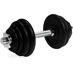 Jednoručná nakladacia činka VIRTUFIT Cast Iron 1 x 15 kg