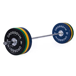 Olympijská činka TRINFIT 120 kg Training Bumper CrossGym