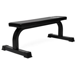 VIRTUFIT Flat Fitness Bench čierna
