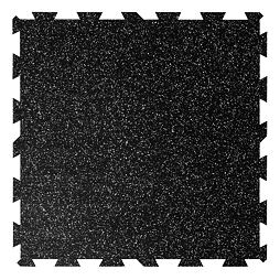 Podlaha PUZZLE PROFI CF 8 mm / 100x100 / čierno-sivá 20% V2