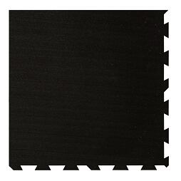 TRG - Podlaha PUZZLE PROFI CF 8 mm / 100x100 / čierna - krajný diel roh