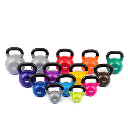 Kettlebell TRINFIT kovový vinyl