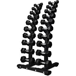 Stojan na jednoručky VIRTUFIT Dumbbell Rack Standing Deluxe