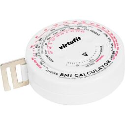 Telesný meter VIRTUFIT Measuring Tape BMI Calculator 150 cm