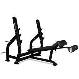 Posilňovacia lavica BH FITNESS L855BB bench v negatívnom uhle