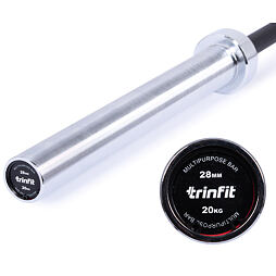 Olympijská os TRINFIT 2200 mm MULTIPURPOSE BLACK