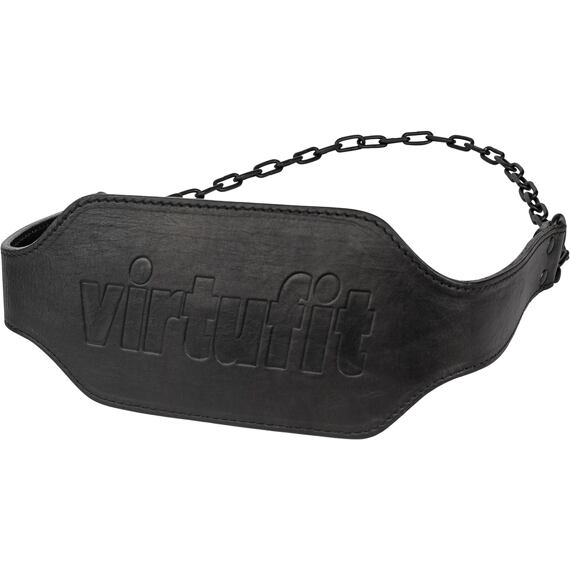 Záťažový opasok VIRTUFIT Leather Dip Belt Pro