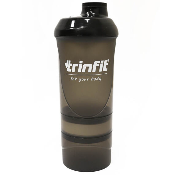 TRINFIT Shaker Black Smoke 600 + 350 ml