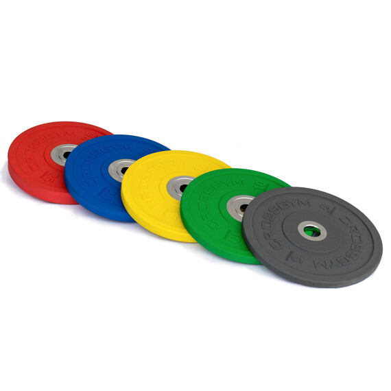 Kotúče Bumper Plate CrossGym farebné