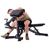 TRINFIT Bench L5 Pro s kopačom a bicepsovou opierkou