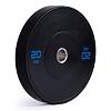 Olympijská činka TRINFIT 120 kg Bumper BLACK