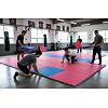 TRINFIT Tatami Karate T20 - 100 x 100 x 2 cm - červená/modrá