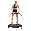 Trampolína s držadlom TUNTURI Folding Fitness 100 cm