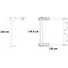 Klietka Crossfit BH FITNESS Magwall III - 3 moduly