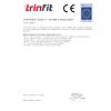 TRINFIT Tatami Fitness T12 set 4 ks - 60 x 60 x 1,2 cm