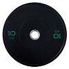 Olympijská činka TRINFIT 120 kg Bumper BLACK