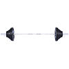 Olympijská činka TRINFIT 130 kg TRI-GRIP pogumovaná