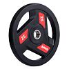 Olympijská činka TRINFIT 230 kg TRI-GRIP pogumovaná