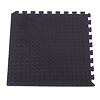 TRINFIT Tatami Fitness T12 set 4 ks - 60 x 60 x 1,2 cm - čierna
