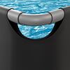 Bazén VIRTUFIT Rectangular Swimmingpool 400 x 200 cm čierny