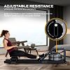 TUNTURI Fluid Rower Neon Plus Black