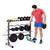 Stojan na činky a kotúče TRINFIT Dumbbell Rack