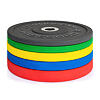 Kotúče Bumper Plate CrossGym farebné
