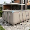 Bazén VIRTUFIT Rectangular Swimmingpool 400 x 200 cm béžový