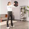 Kotúč pogumovaný Aerobic TUNTURI 10kg čierny - pár