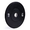 Olympijská činka TRINFIT 120 kg Bumper BLACK