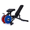 TRINFIT Bench L5 Pro s kopačom a bicepsovou opierkou