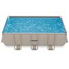 Bazén VIRTUFIT Rectangular Swimmingpool 400 x 200 cm béžový