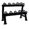 Stojan na jednoručky TUNTURI PRO Dumbbell Rack