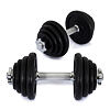 Jednoručná nakladacia činka 15 kg TRINFIT 30 mm
