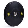 Olympijská činka TRINFIT 120 kg Bumper BLACK