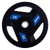 Olympijská činka TRINFIT 230 kg TRI-GRIP pogumovaná